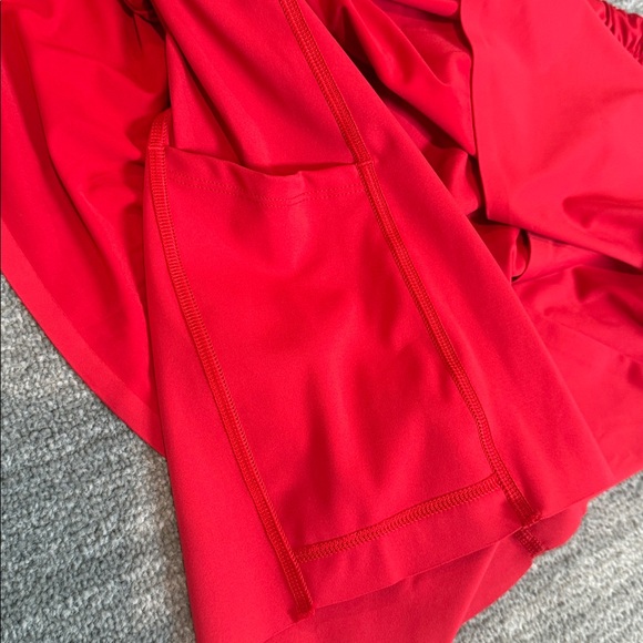 SPANXshape Activate Skort 14” Red Athletic Skort Size Medium - Picture 9 of 10